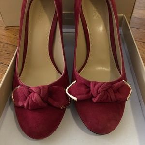 MICHAEL Michael Kors Womens Liza Red Pump, Size 7
